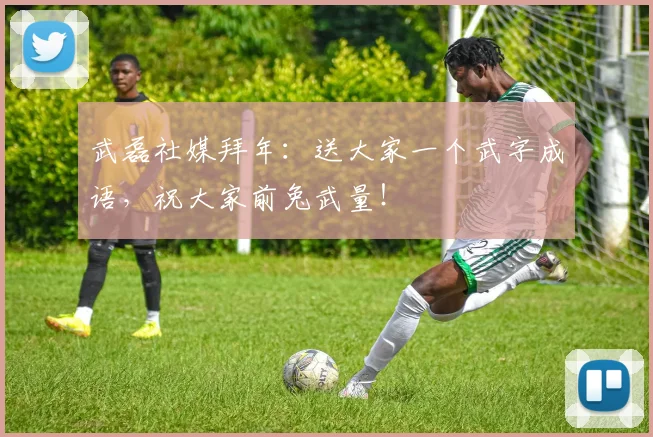 武磊社媒拜年：送大家一个武字成语，祝大家前兔武量！